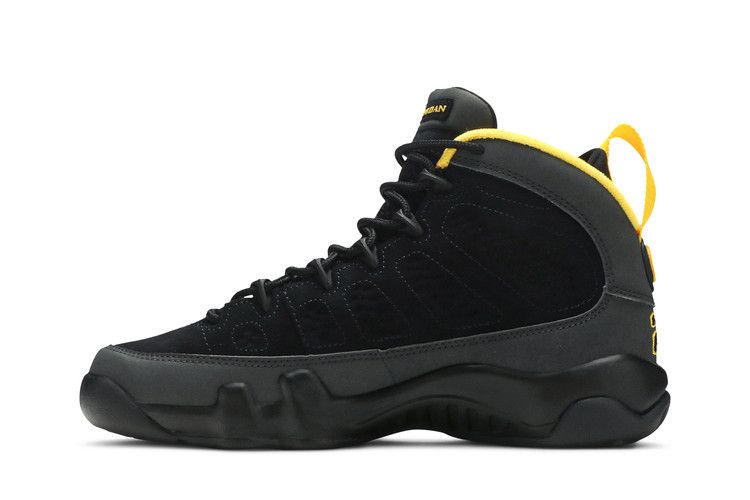 Air Jordan 9 Retro GS 'Dark Charcoal University Gold'