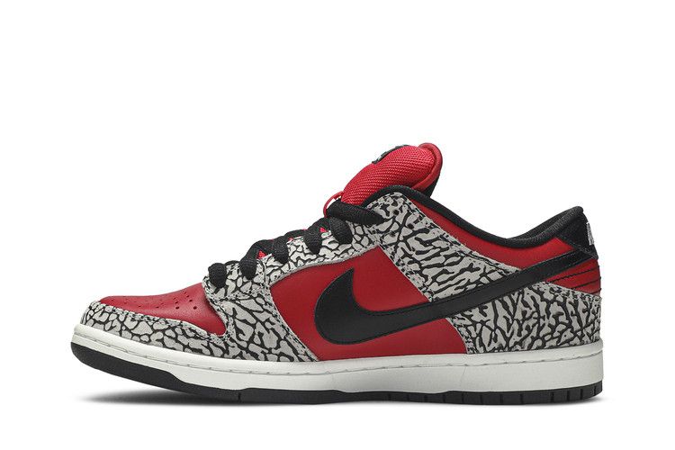 Supreme x Nike Dunk Low Premium SB 'Red Cement'