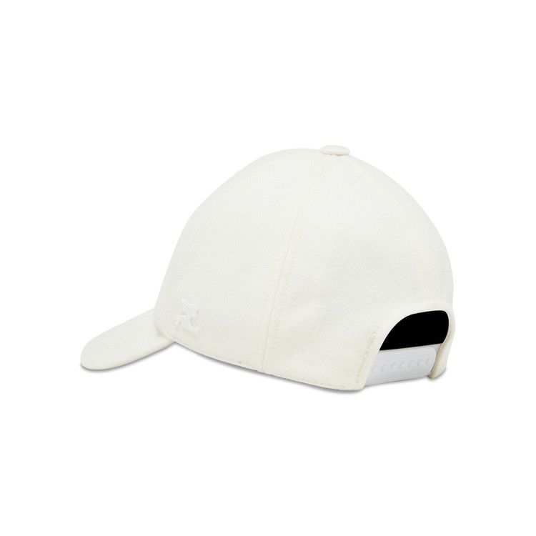 Courrèges Signature Cap 'Heritage White'