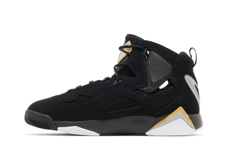 Air Jordan True Flight 'Black Metallic Gold'