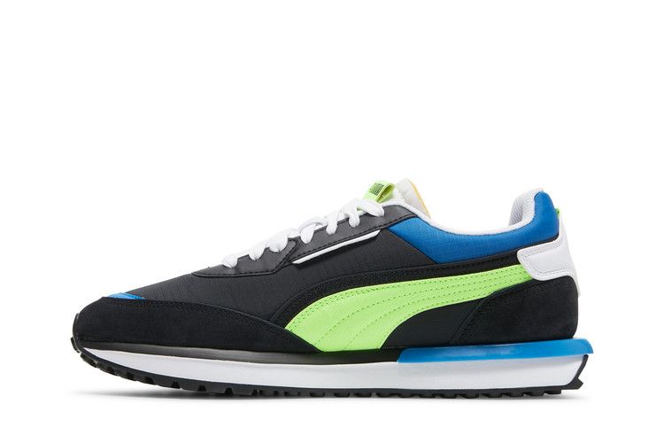 Puma City Rider 'Electric - Black Green Glare'
