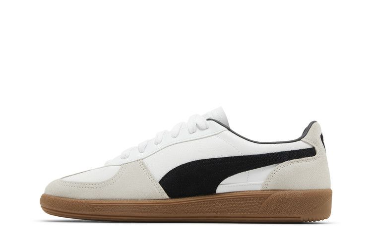 Puma Palermo Leather 'White Black Gum'