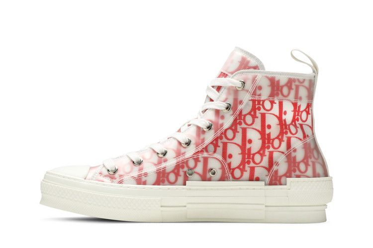 Dior B23 High 'Dior Oblique - White Red'