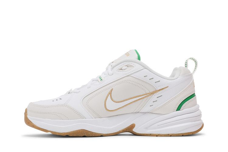 Nike Air Monarch IV 'White Lucky Green Gold'