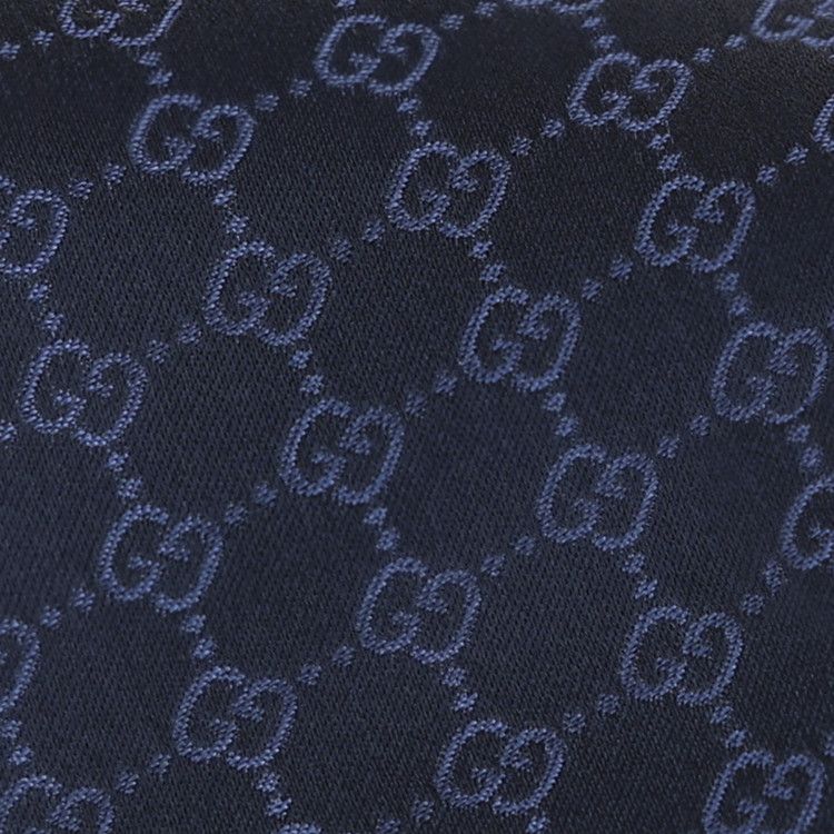 Gucci GG Supreme Silk Tie 'Blue'