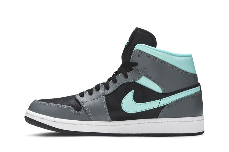 Air Jordan 1 Mid 'Grey Aqua'