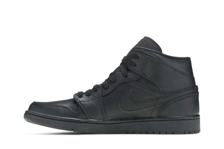 Air Jordan 1 Mid 'Triple Black' 2020