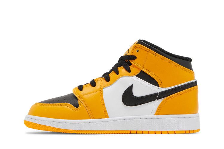 Air Jordan 1 Mid GS 'Reverse Yellow Toe'