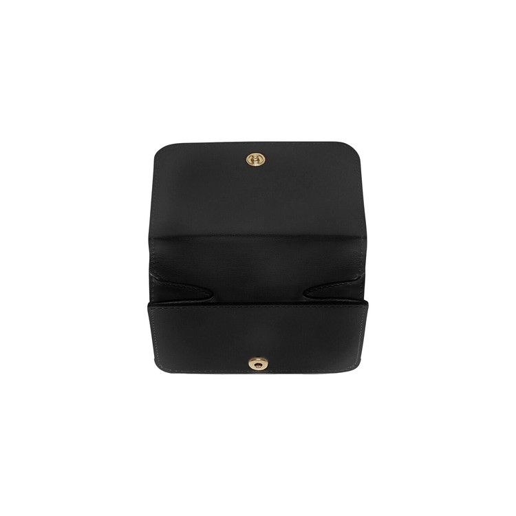 Balenciaga Leather Folding Wallets 'Black/White'