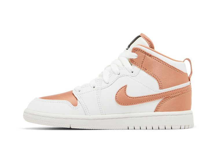 Air Jordan 1 Mid PS 'White Rose Gold'