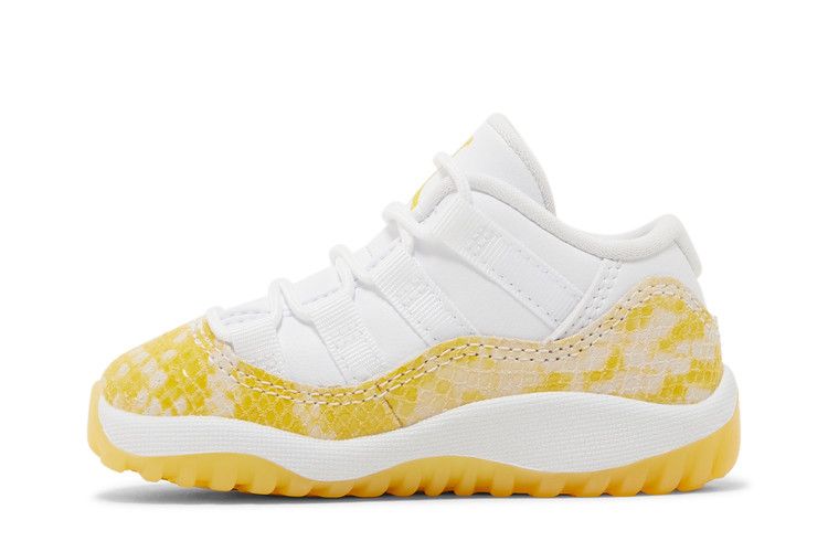 Air Jordan 11 Retro Low TD 'Yellow Snakeskin'