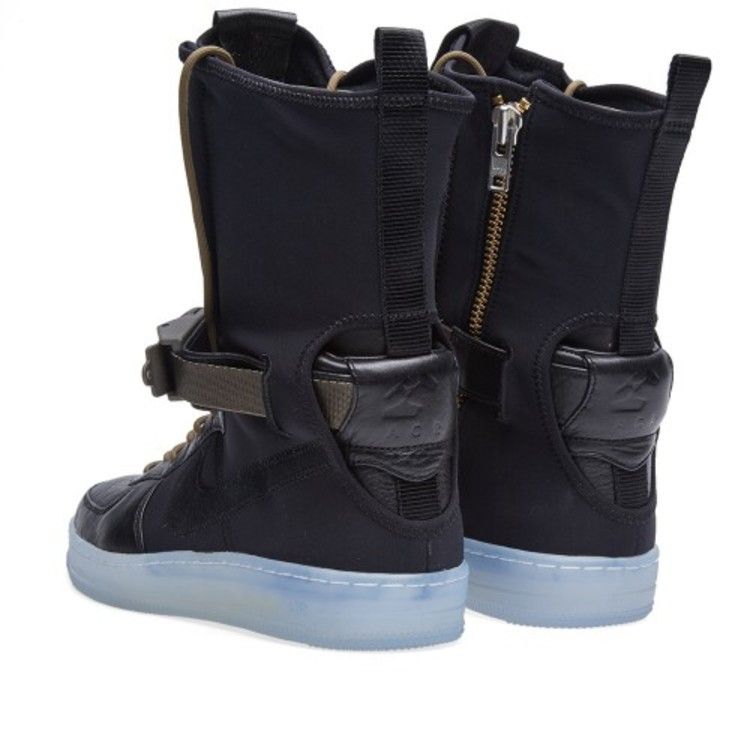 Acronym x NikeLab Air Force Downtown 1 Hi SP 'Black Olive'