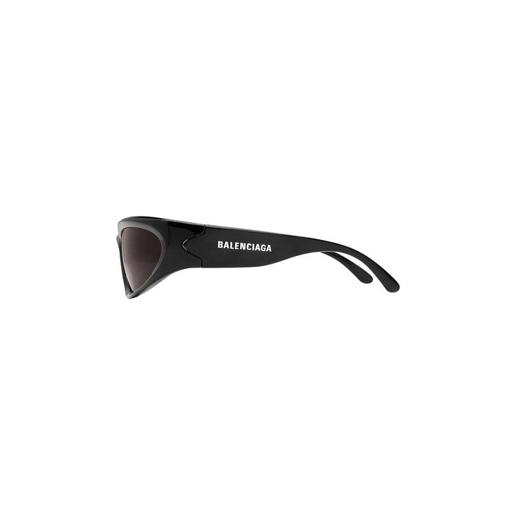 Balenciaga Swift Oval Sunglasses 'Black'