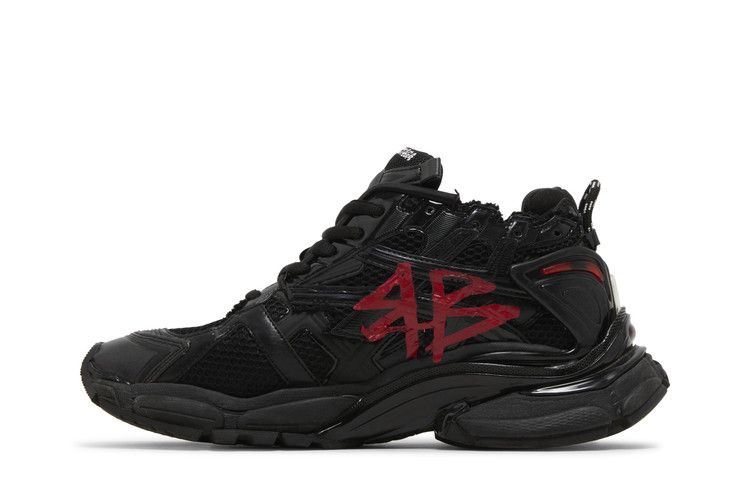 Balenciaga Runner Sneaker 'Graffiti - Black Red'