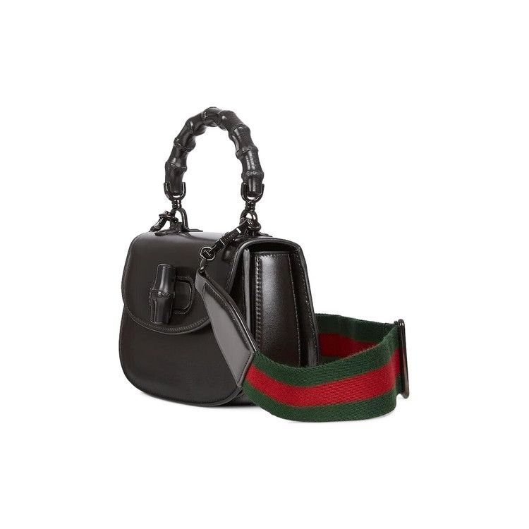 Gucci Bamboo 1947 Mini Top Handle Bag 'Black'