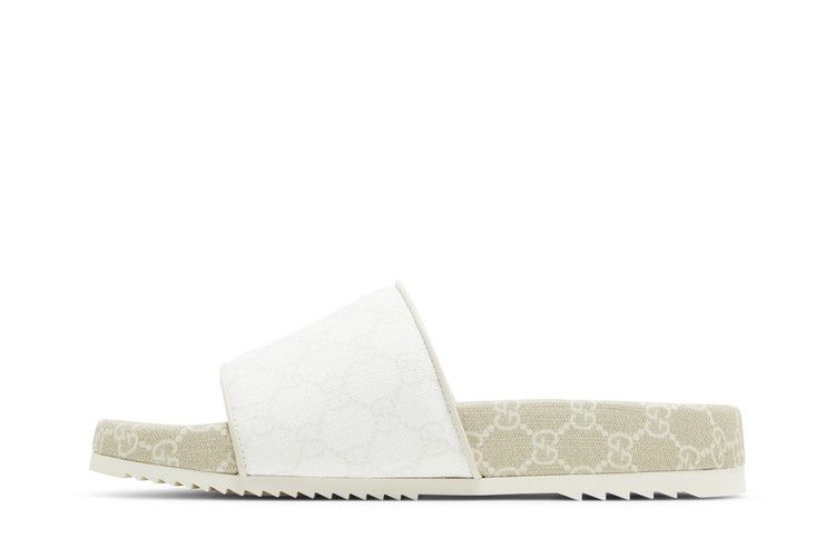Gucci GG Supreme Sandal 'White'
