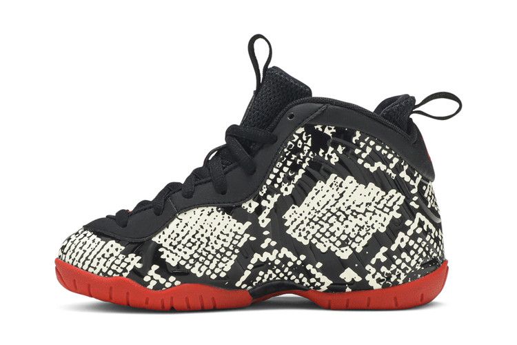 Nike Little Posite One PS 'Albino Snakeskin'