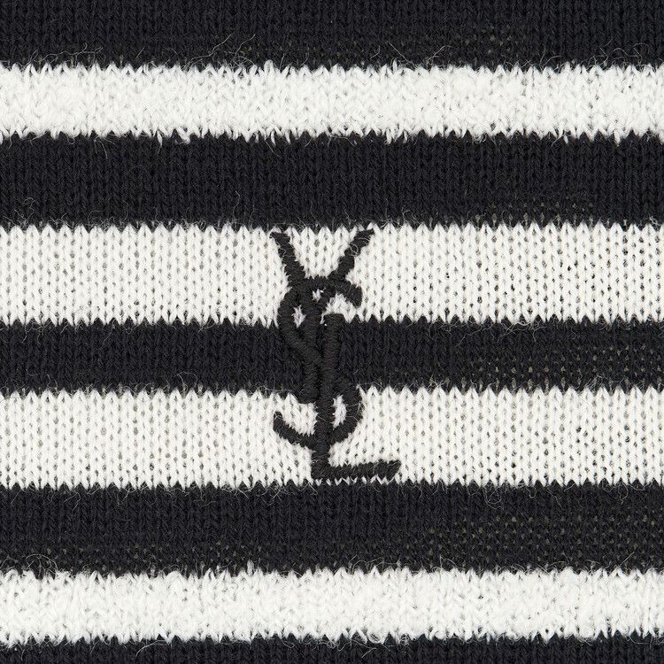 Saint Laurent Jersey Tank Top 'Black/Natural'