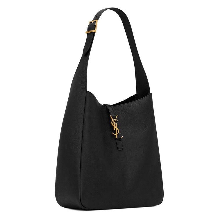 Saint Laurent Large Le 5 à 7 Leather Shoulder Bag 'Black'