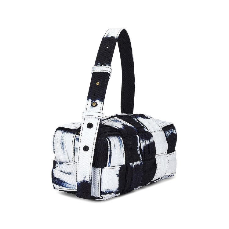 Bottega Veneta Brick Cassette Bag 'Navy/White'