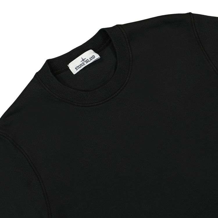 Stone Island Garment Dyed Sweatshirt 'Black'