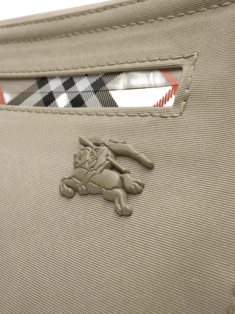 Burberry Check Storm Bumbag 'Taupe'