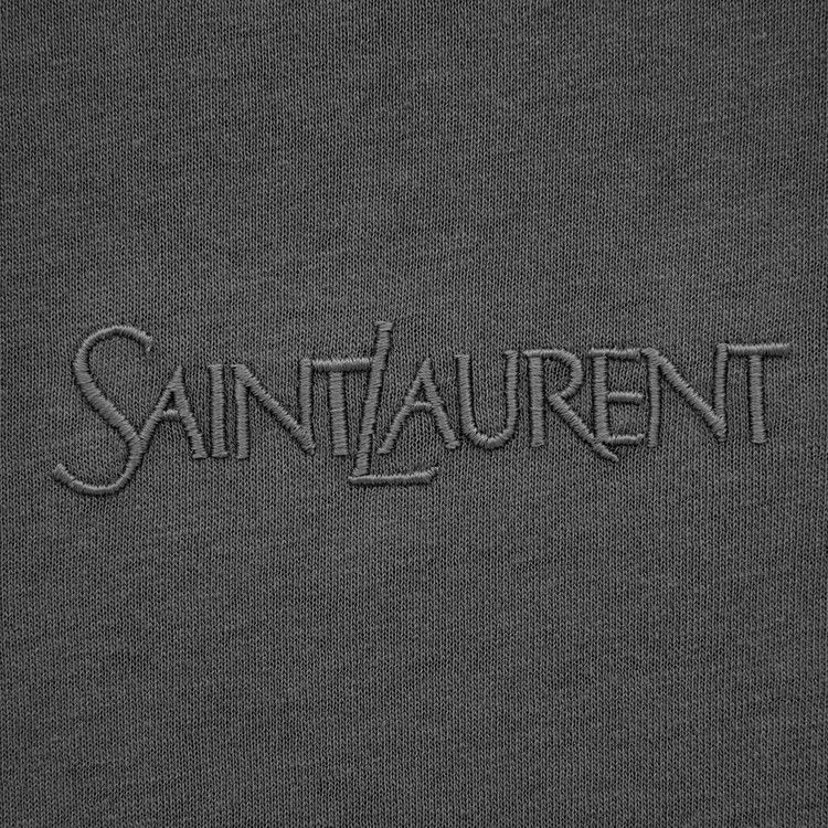 Saint Laurent Short-Sleeve Tee 'Bleached Black'