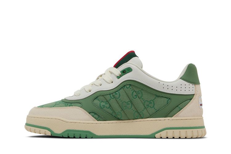 Gucci Re-Web Sneaker 'GG Canvas - Ivory Green'