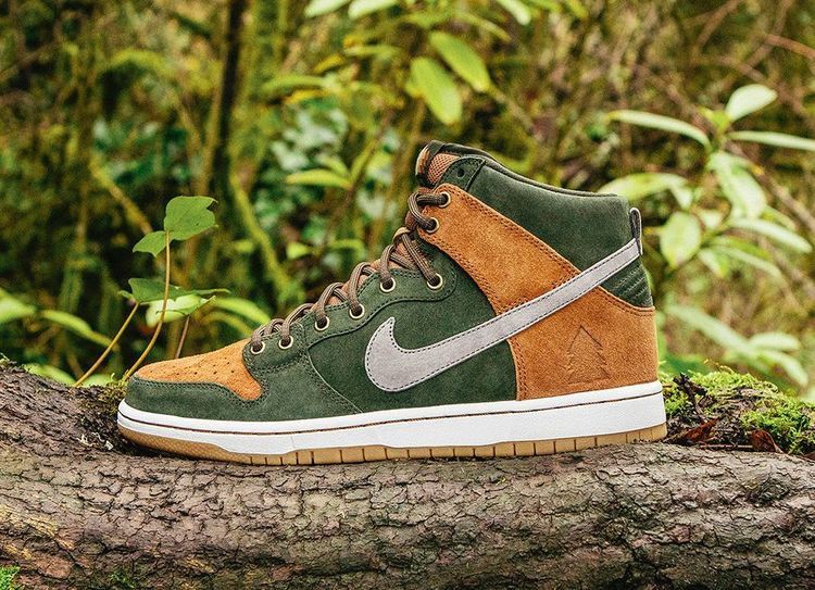 Homegrown x Nike SB Dunk High PRM 'Sequoia'
