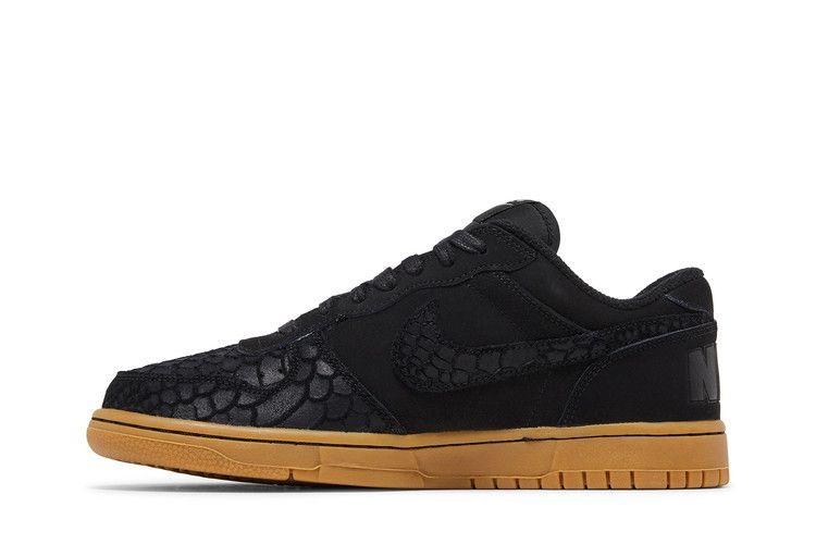 Big Nike Low Lux 'Black Snakeskin Gum'