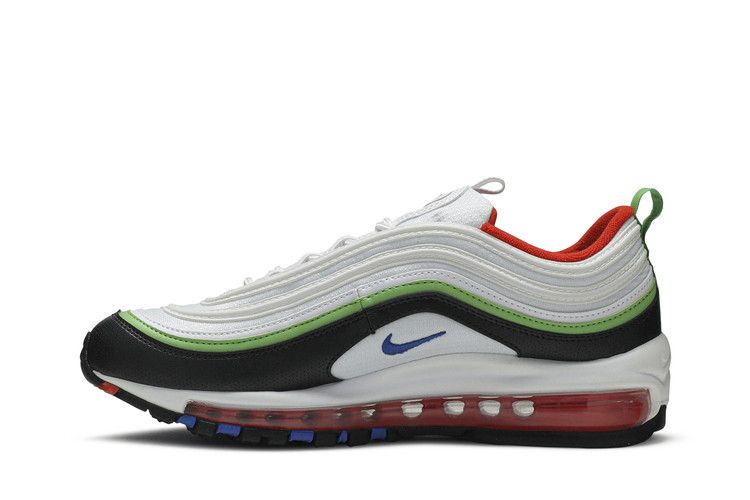 Nike Air Max 97 GS 'White Royal Green Nebula'