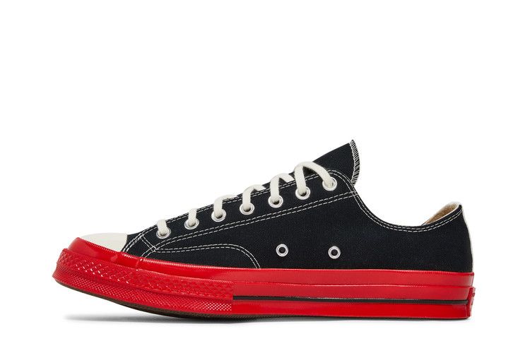 Comme des Garçons Play x Converse Chuck 70 Low 'Black Red'