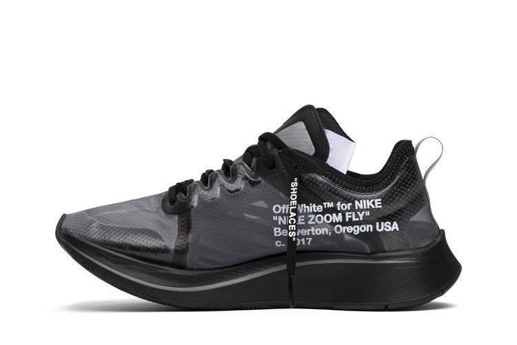 Off-White x Nike Zoom Fly SP 'Black'