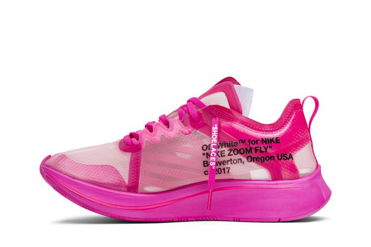Off-White x Nike Zoom Fly SP 'Tulip Pink'