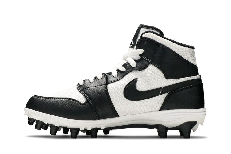 Air Jordan 1 Mid TD Cleat 'Black White'