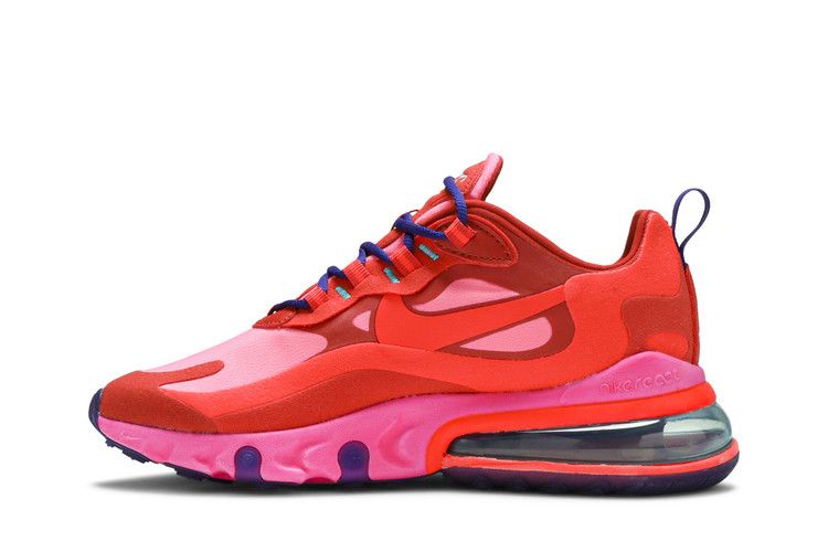 Nike Wmns Air Max 270 React 'Mystic Red Pink Blast'