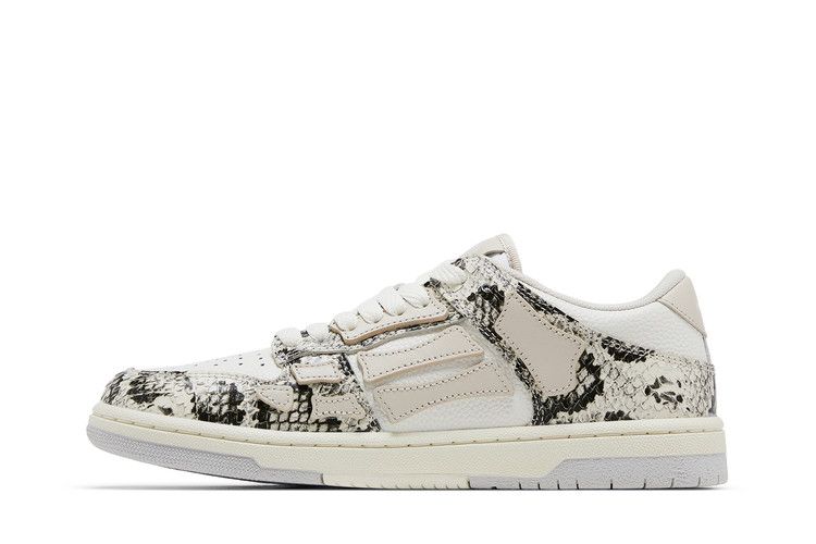 Amiri Wmns Skel Top Low 'Alabaster Snakeskin'