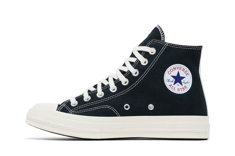 Comme des Garçons PLAY x Converse Chuck 70 High 'Small Red Heart - Black'