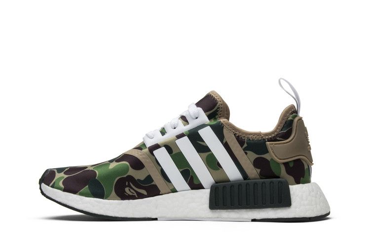A Bathing Ape x adidas NMD_R1 'Olive Camo'
