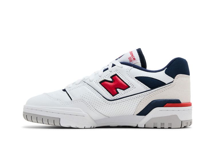 New Balance 550 'White Navy True Red'