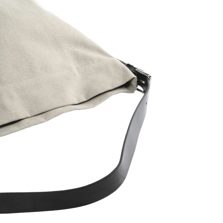 Lemaire Belted Tote Bag 'Dark Linen'