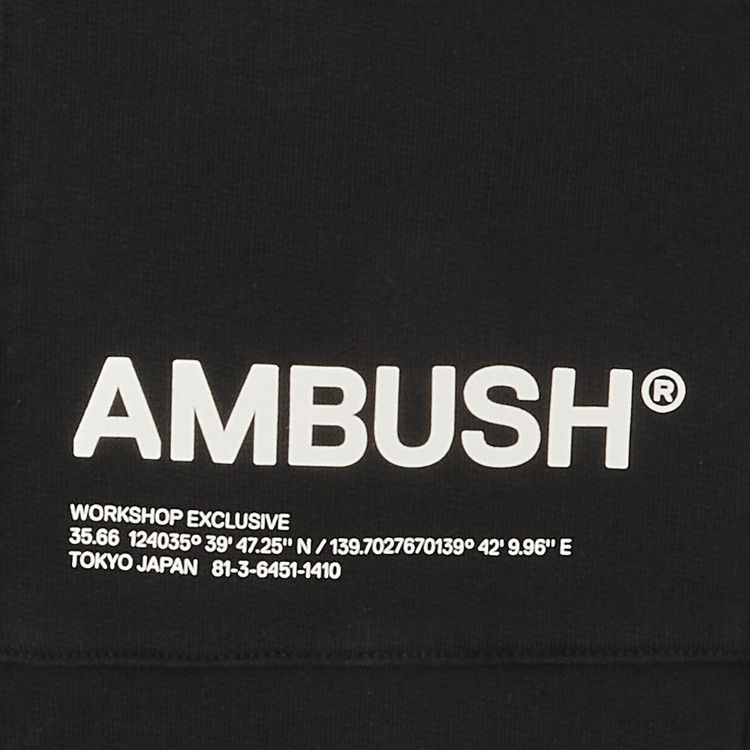 Ambush Fleece Workshop Pants 'Black/White'