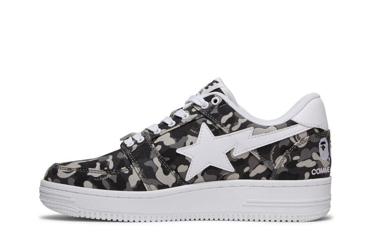Comme des Garçons x Bapesta Low 'White Camo'