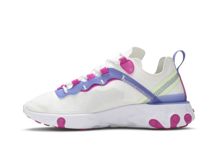 Nike Wmns React Element 55 'White Fire Pink'