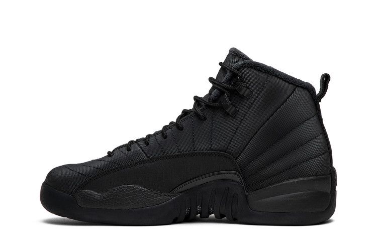 Air Jordan 12 Retro Winterized GS 'Triple Black'