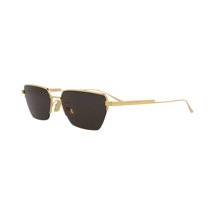 Bottega Veneta Square Sunglasses 'Havana/Brown'