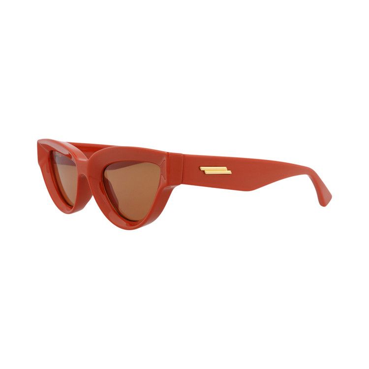 Bottega Veneta Cat Eye Sunglasses 'Orange/Brown'