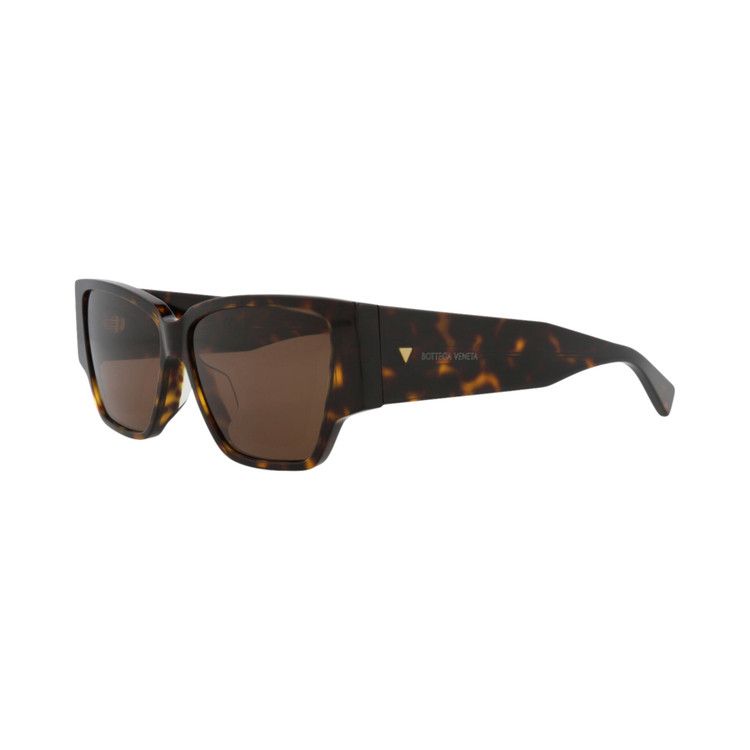 Bottega Veneta Square Sunglasses 'Havana/Brown'