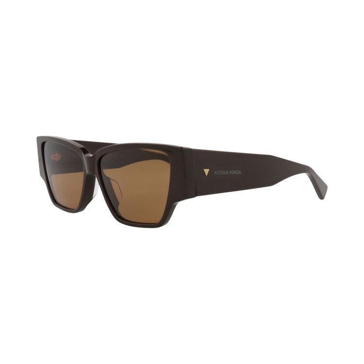 Bottega Veneta Square Sunglasses 'Brown'