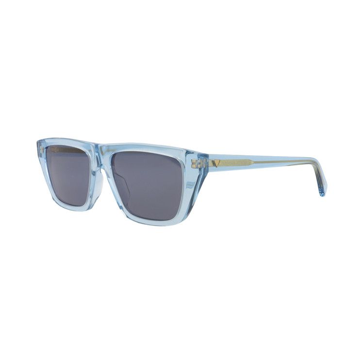 Bottega Veneta Square Sunglasses 'Light Blue/Blue'